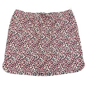 Chicos Zenergy Leopard Print Skort Built In Shorts Athletic Golf Skirt Sz3 (16)
